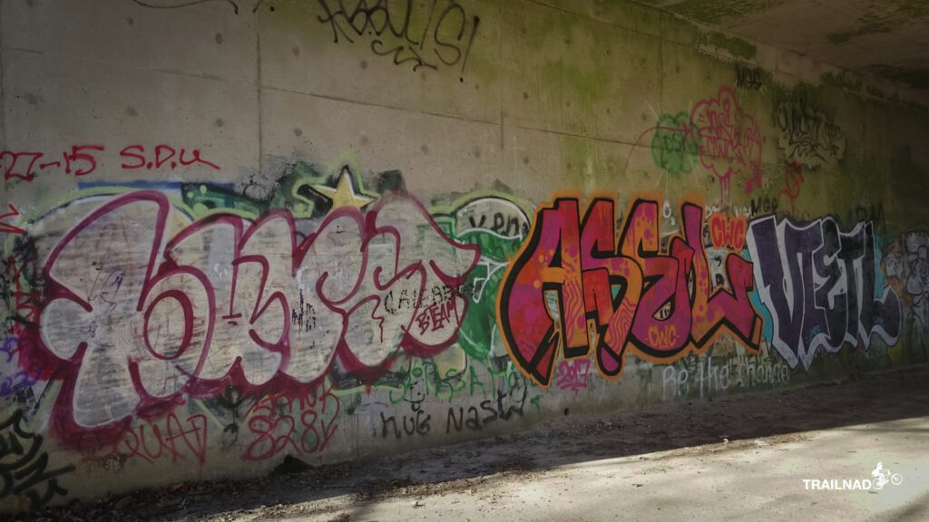Graffiti at Bent Creek Gap