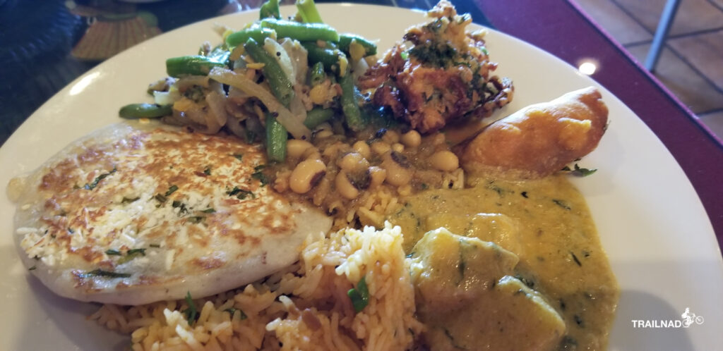 Food at Silver Coin Indian Grill in Birmingham, AL