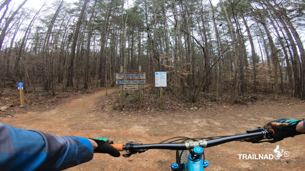 Entrance to Dwelling Trail