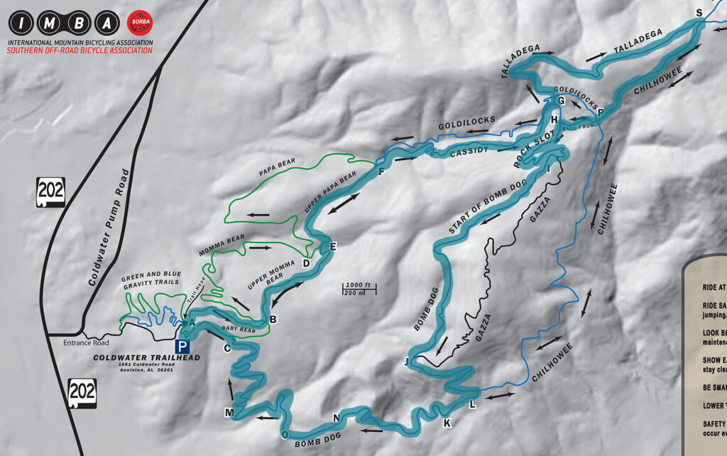 Our ride on Map