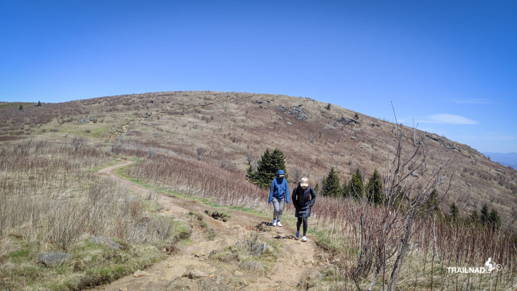 Bee and Jimmie on Art Loeb Trail