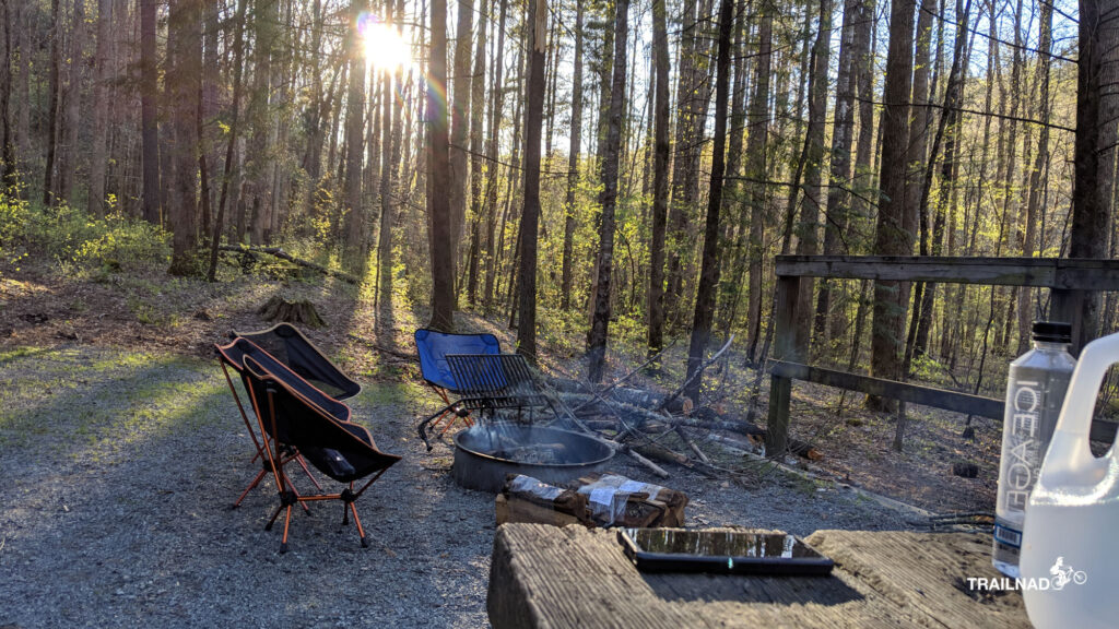 Our camp fire