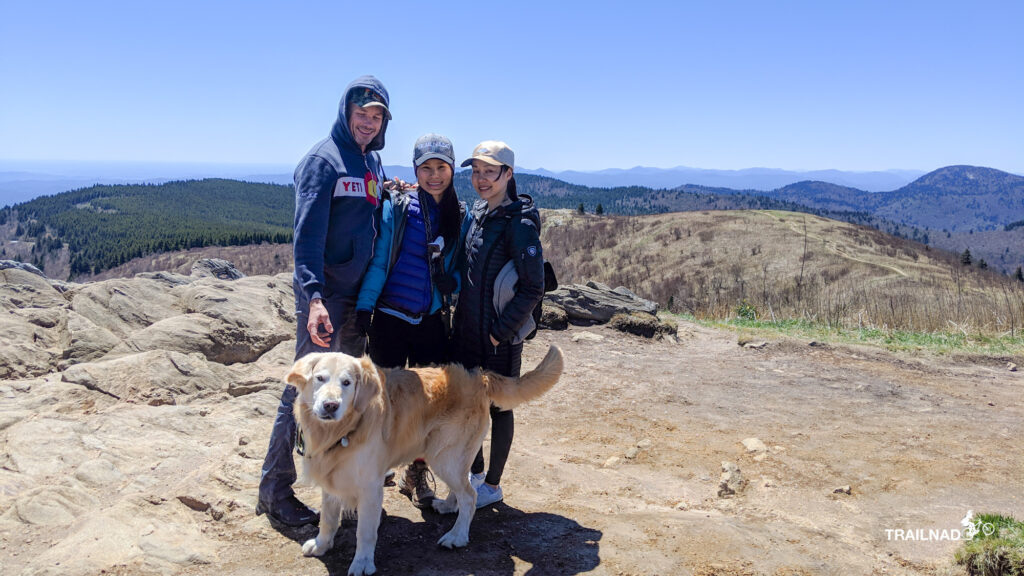 Us on Art Loeb Trail