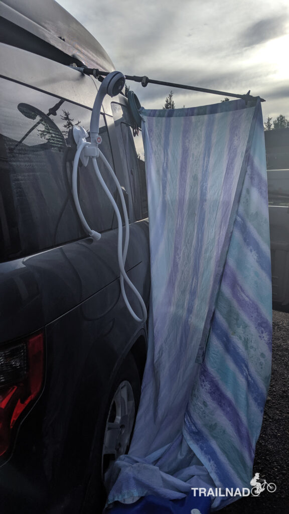 Outdoor shower