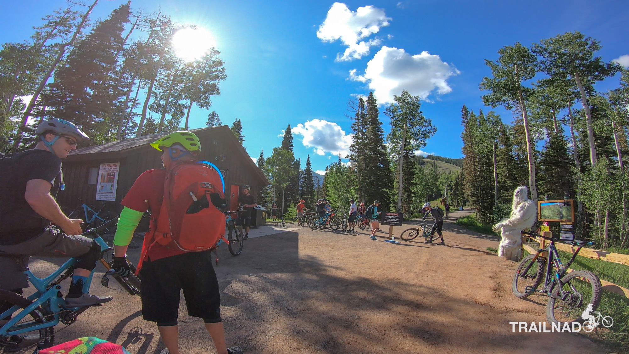 Yeti Tribe Gathering Main Ride - Telluride Gondola