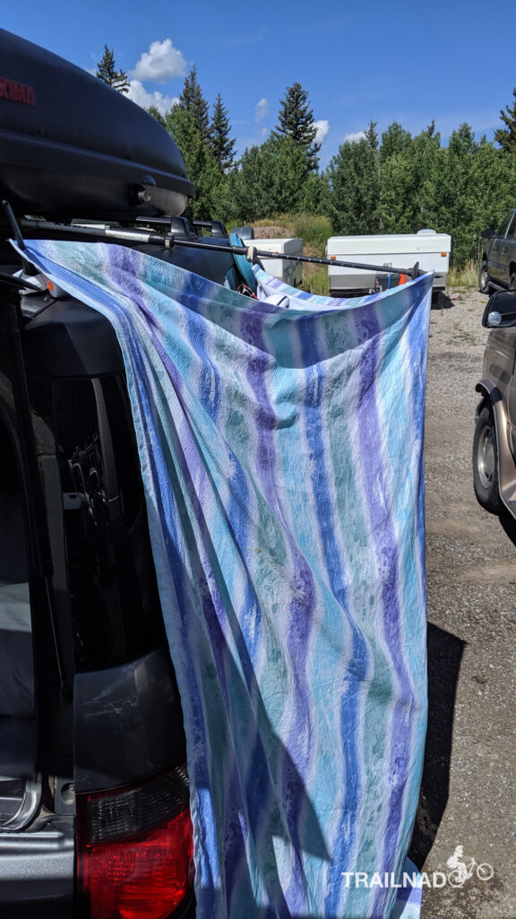 Our hippy shower