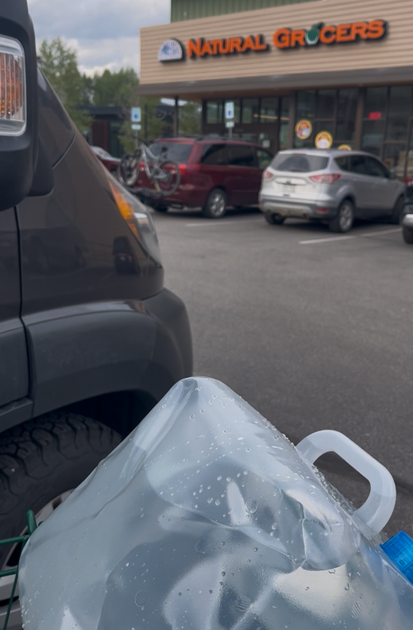 Natural Grocers offers cheap drinking water